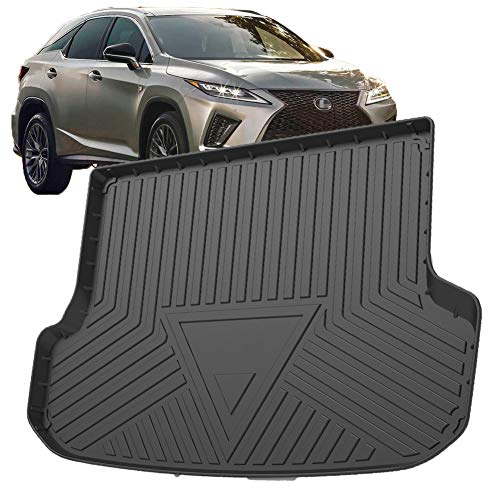 Compatible Con Lexus RX 2016-2020 (200T-300-450H) Almohadilla De Equipaje, Railo De Maleta De Botas De Goma Negra A Medida