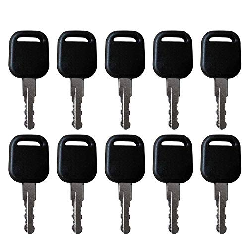 Disenparts 10Pcs Llave de Encendido 34B0557 para Excavadora Liugong Y Equipo Pesado