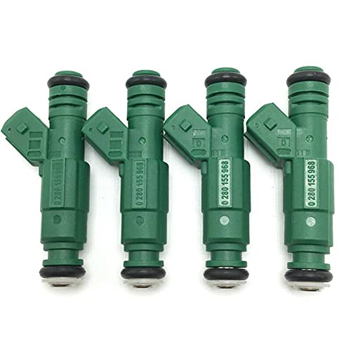 FANGFANG Want Want Lin Los inyectores de Combustible nuevos caben para Chevrolet Ford LS1 LS6 440CC 42LB Bosch 0280155968 (Color : Green)