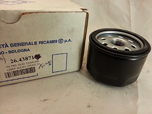 FILTRO DE ACEITE CASALINI-LIGIER SULKY AIXAM-- --- BELLIER CARLETTI CHATENET MICROC-PIAGGIO -