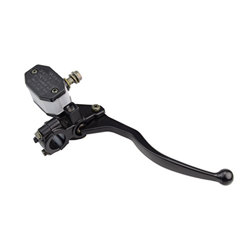 GOOFIT 22mm Freno delantero derecho Master Cylinder Lever Black para GS125 GN125 GN250 GS250