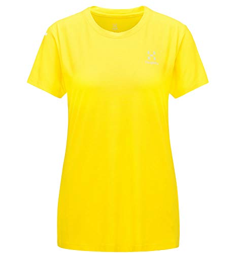 Haglöfs L.I.M Tech Camiseta, 4HG - Signal Yellow, S para Mujer