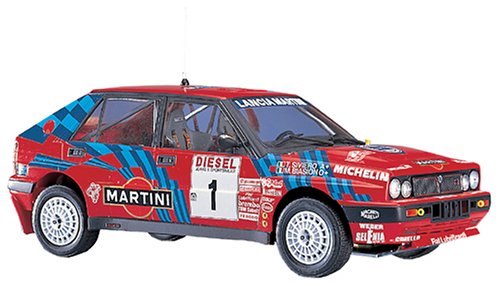 Hasegawa Cr8 1/24 Lancia Delta HF Integrale, 16 V, Rally San Remo plástico Maqueta de, Modelo Ferrocarril Accesorios, Hobby, de construcción, Multicolor