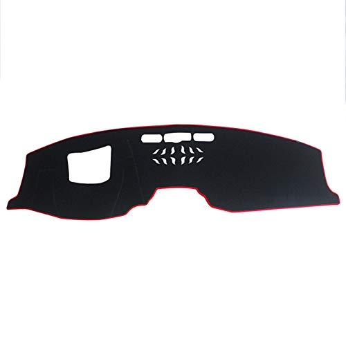 HAZYJT Alfombrilla antideslizante para salpicadero de coche, protección solar, accesorios para Mazda Cx-5, Cx5, CX 5, Kf 2017, 2018, 2019, 2020, color rojo