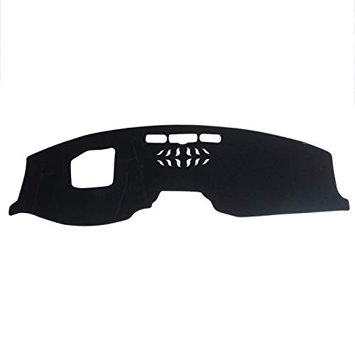 HAZYJT Apto para Mazda Cx-5 CX5 CX 5 Kf 2017 2018 2019 2020 accesorio para el salpicadero del coche, evita la luz del sol, alfombras, protección solar, color negro