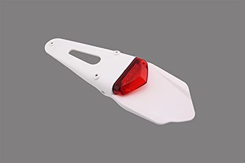 HJUIK Guardabarros de Motocicleta 9 Color Motorcycle Tail Light and Trasero Stop Detener Enduro Tail Light MX Trail Supermoto Fit For CR ECC WRF 250 400 426 4, Fender DE MOTORCICLE (Color : I)