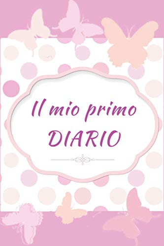 Il mio primo diario: Bianco e Nero Ι Pagine attraenti Diario per ragazze con linee puntate e pagine vuote Ι Bellissimo motivo floreale in bianco e ... e note Ι Idea regalo elegante e distinta