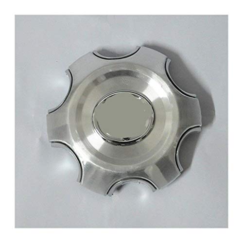 KGASYUI Tapas centrales para Llantas 4pcs 140mm 95mm Plata Chrome Chrome Corte Cop HUBCAPS Compatible con 2002-2013 Toyota Prado 120 Land Cruiser 2700/4000 4.0L Ornamental para Tapacubo