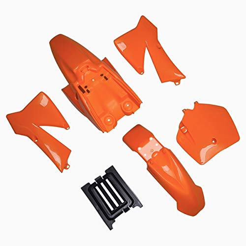 Kit de guardabarros de plástico de repuesto para KTM50 KTM50SX MT50 MTK50 Mini Adventure 2002-2008 KTM 50 SX Junior 50 cc Naranja