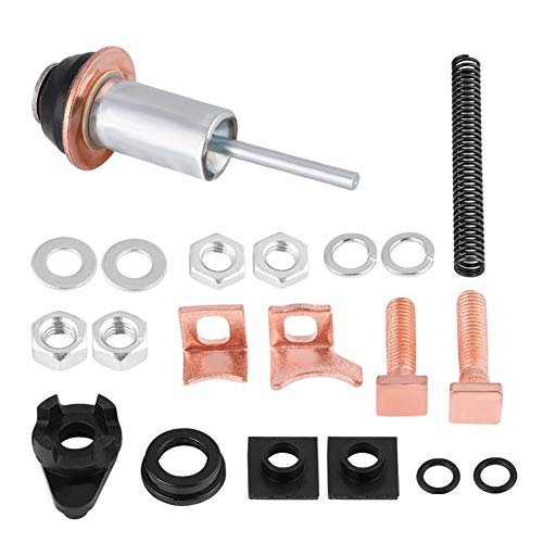 Kit de reparación del motor de arranque, kit de reparación del solenoide de arranque apto para Discovery Defender TD5 2.5 Diesel