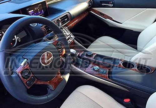 LEXUS GS 350 450 híbrido Gs450 GS350 Burl Madera Interior Dash Juego de Acabados Set 2016 2017 2018