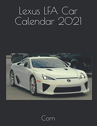 Lexus LFA Car Calendar 2021