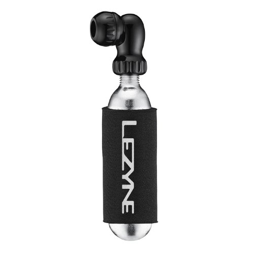 LEZYNE 1-C2-TSPDR-V104 Adaptador para Bombona de Co2, Negro, M