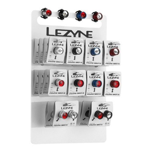 Lezyne Display Femto Pop Slatwall Oder Theke Inhalt: Siehe Artikeltext