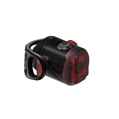 Lezyne LED FEMTO USB Rear Black 5 LUMENS, Adultos Unisex, Negro, Medio