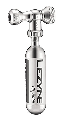 LEZYNE Pumpe Control Drive CO2 Bomba, Plateado-Plateado