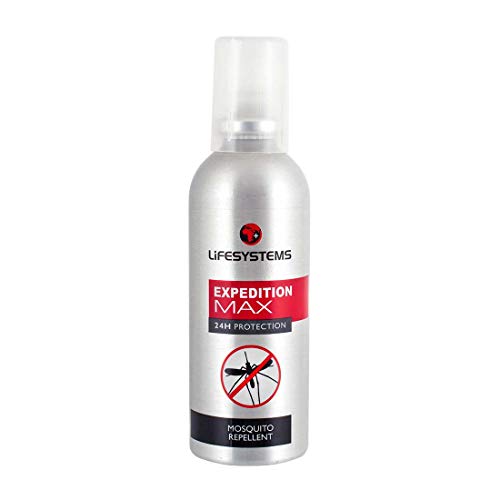 Lifesystems Expedition MAX Mosquito Repellent-50ml, Unisex Adulto, Silver, 50ml