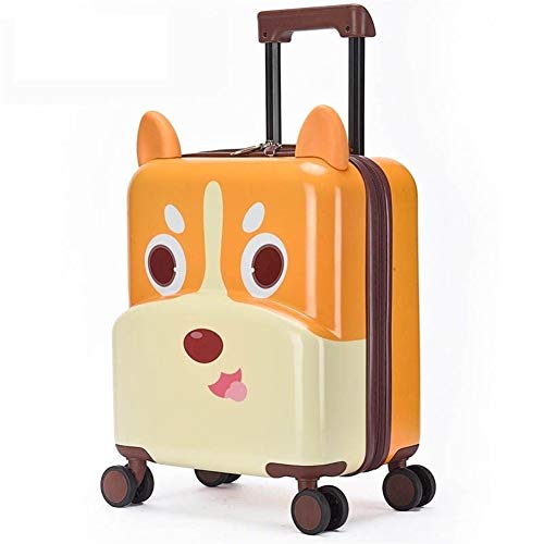 Luggage Box LeTrend Cabina Niños Linda del Equipaje del balanceo del hilandero multifunción Ride Sit Maleta Llantas de 20 Pulgadas de Estudiantes de la Carretilla de los niños (Color : Style 5)