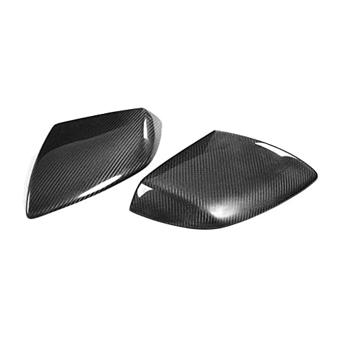 LY-QCYP Cubierta de Espejo retrovisor de Coche, Compatible con Lamborghini Huracan LP610 2014-2018 Agregar Fibra de Carbono Tapa de la Cubierta del Espejo Lateral