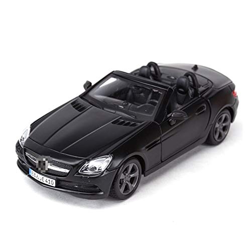 MLKJ Vehículo de Juguete 1:24 para Mercedes para AMG SLK-Class simulación Coche Deportivo estático vehículos fundidos a presión Modelo Coleccionable Coche niño Juguetes Regalo