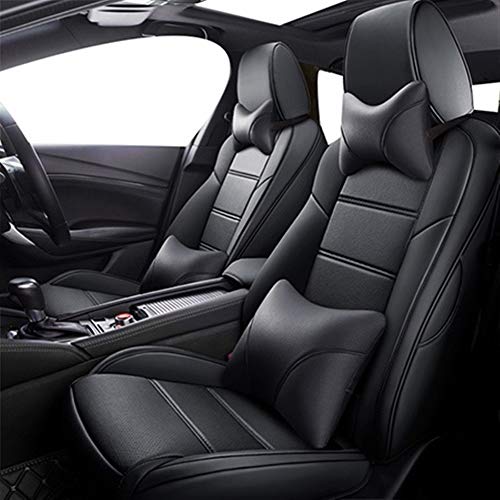 MMI-LX Funda De Asiento Personalizado for Lexus GS Nx RX CT200h LX470 Es Decir 250 LX570 LX570 NX200 CT200 ES ES GS Accesorios Fundas for Asientos De Automóviles (Color Name : Black Luxury)