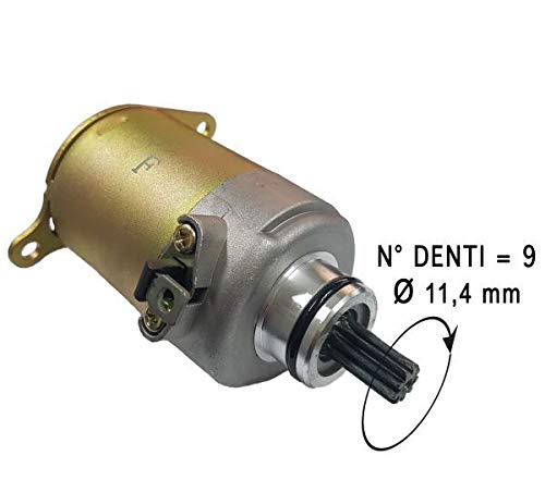 Motor de arranque de 9 dientes compatible con Kymco People S 125-200