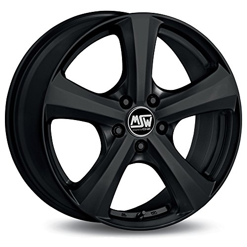 MSW 19 W Matt Black 6x14 ET38 4x100 Llantas de aleación