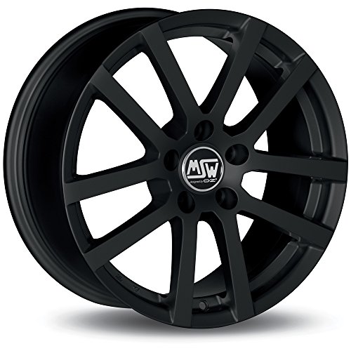 MSW 22 Matt Black 6x15 ET35 4x100 Llantas de aleación