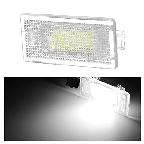 N\C 1 Unidad de guantera para Maletero con Espacio para los pies, luz LED para B-MW E36 E38 E39 E46 E60 E60 E61 E65 E66 E82 E88 E90 E90 E91 E92 E93