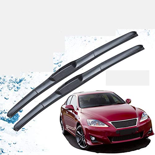 NkeGS Cepillos de limpiaparabrisas Delanteros de Coche, para Lexus IS IS250 300250 300h 350 200d 220d 2006~2013 XE20 2007 2012 Accesorios