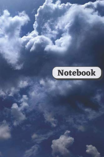 Notebook 071: Inspirational Quote Notebook - In sunny clouds float on the sky | Cute gift for everyone | 6 x 9 - 115 Pages - Journal, Notebook, Diary, Composition Book) Notebook 071