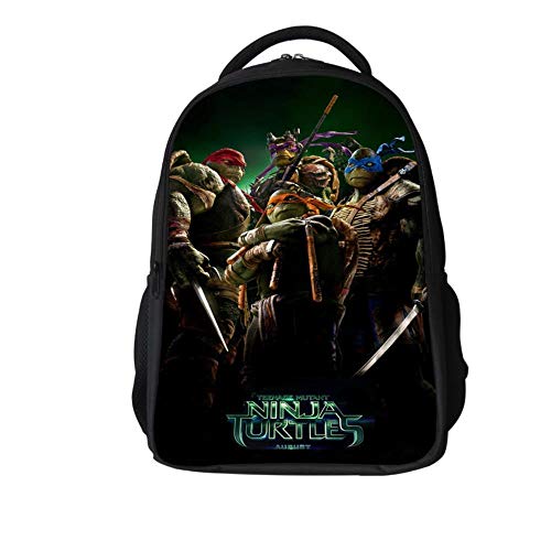 Ou lida   Ninja Turtle Bag 3D Print Student Bag Mochila para niños   4