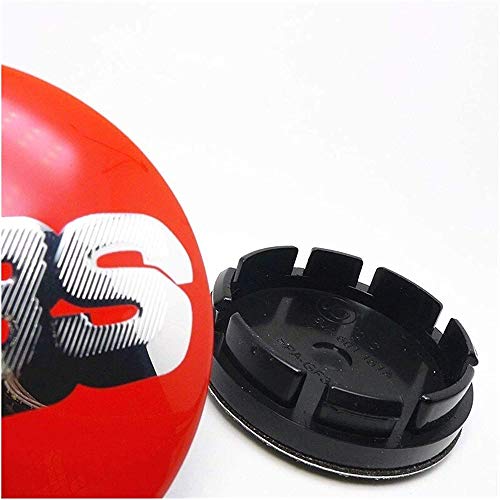 Para BBS 16 inch Golf MK3 Tires 56mm, 4 Piezas Coche Tapas centrales Aleación Tapacubos con Emblema De Insignia Embellecedor Central De Llanta De Rueda Cubre Accesorios