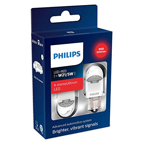 Philips X-tremeUltinon gen2 LED foco de señalización para automóvil (W21/5W red)