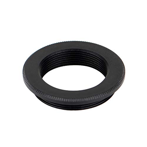 Pixco Adaptador de rosca hembra M25 X0.75 a RMS (Royal Microscopy Society) para Nikon Leica Objective a RMS