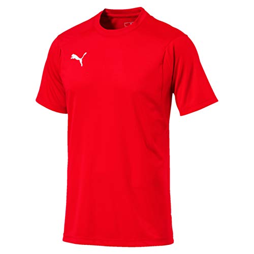 PUMA Liga TR JSY Camiseta de Manga Corta, Hombre, Rojo Red White, L