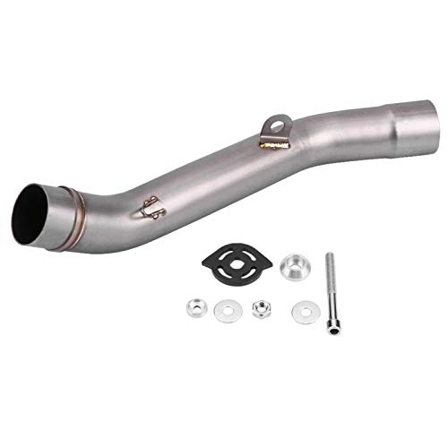 Qiilu Middle Link Pipe, escape de la motocicleta Middle Pipe Link Connect para Z800 2013-2016