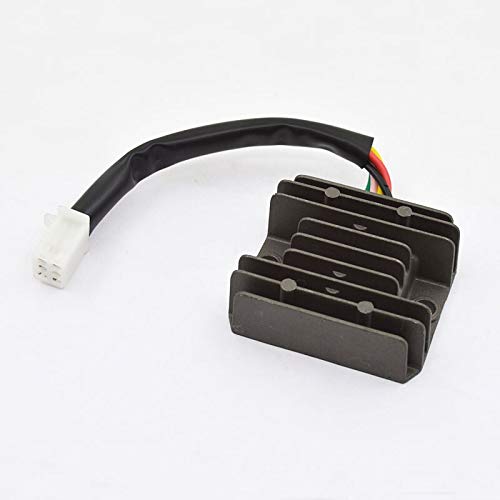 QIUXIANG Motocicleta 5 Wire Regulador de Voltaje rectificador for GY6 en Forma for KYMCO for Zing 150cc 125cc