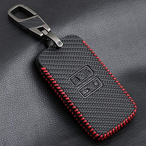 QWASDFG Cubierta De La Llave del Coche Funda Protectora para Llave De Coche, Reemplazo De Llavero, para Renault Captur Clio Megane Koleos Kadjar, Funda para Llave De Coche