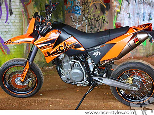 race-styles Pegatinas compatibles con KTM LC4 - SXC/SMC 620 625 660 1998-2004 | Decals Graphics