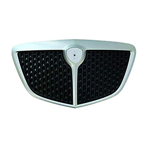 Rejilla compatible con Lancia Ypsilon del 10/2009 al 02/2011. Modelo plateado/dorado