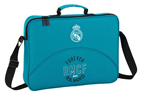 Safta Maletín Real Madrid 3ª Equip. 17/18 Oficial Para Ordenador 380x60x280mm