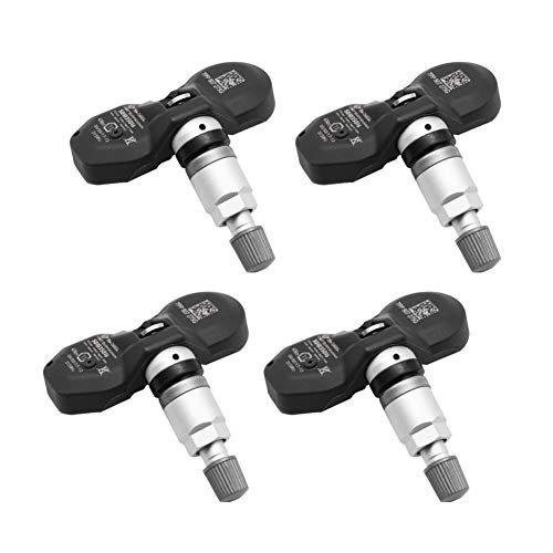 Sensor de presión de neumáticos Presión de Neumáticos sensor for 2005-2014 Audi Q7 TPMS SENSOR DE PRESIÓN DE LOS NEUMÁTICOS Control sensor 7PP907275F Para inspección de neumáticos ( Color : 4PCS )