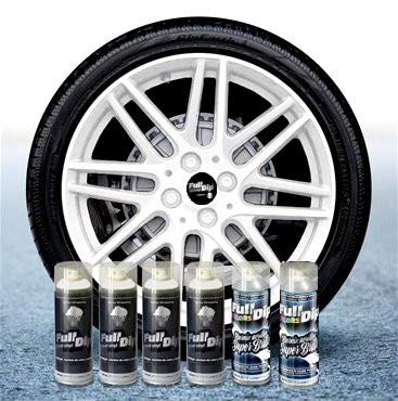 Sophisticauto Full Dip Packs Ahorro Llantas 6 Sprays Blanco Brillo