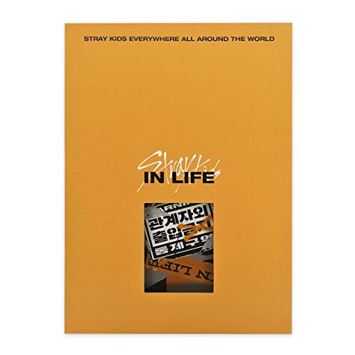 STRAY KIDS 1st Repackage Album - IN生 (IN LIFE) [ B type. ] CD + Photobook + Photocards + Postcard + FREE GIFT
