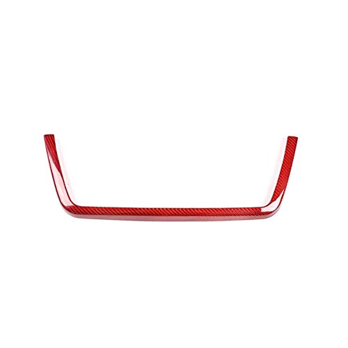 Stubble Ajuste para BMW 3 4 Series 3GT M3 M4 2014-2019real Fibra de Carbono Centro Centro Centro Centro Panel Central Tira Decorativa en Forma de U (Color Name : 2)