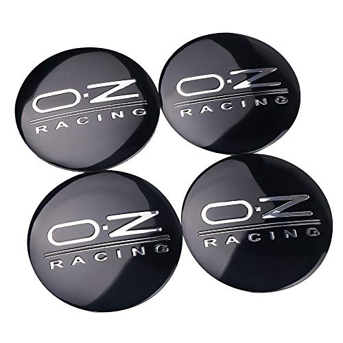 Tapas Para Llantas 4pcs Car Styling Compatible con O.Z OZ Racing 56.5mm Coche Centro de ruedas del coche Cap Pegatinas Pegatinas Rueda Polvo Cubiertas Cubiertas Insignias Logotipo Accesorios Cubierta