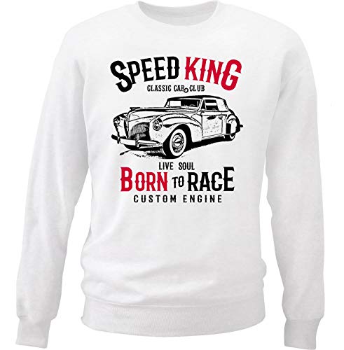 Teesandengines Lincoln Zephyr Continental cabriolet 1939 Speed King Sudadera Size Small