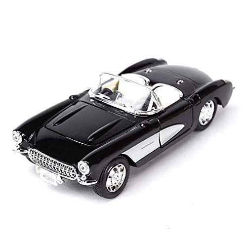 Vehículo de Juguete 1:24 para Chevrolet para Corvette Deportes Coche Estado Estado Matrices Vehículos Collectable Simulación Modelo Juguetes para niños Regalos (Color : 1)