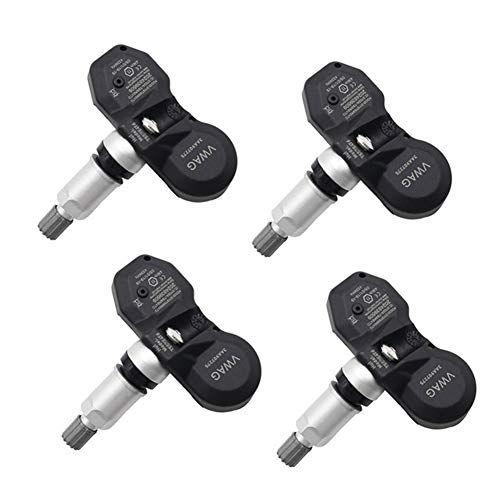 wanzi Sensor de presión de neumáticos for 2010-2014 Volkswagen Passat Tiguan neumático de TPMS Sensor de presión 3AA907275 3AA907275B Sensor de presión de neumáticos (Size : 4PCS)